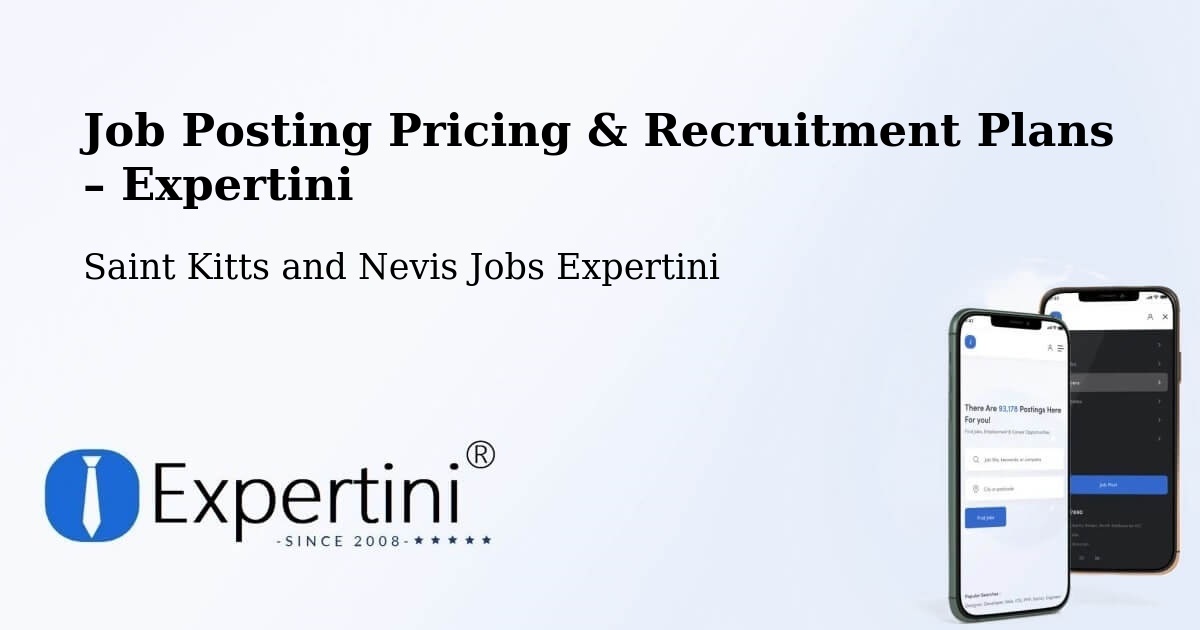 Job Posting Pricing & Recruitment Plans – Dieppe Bay Town - Dieppe Bay Town, Saint Kitts and Nevis Jobs Expertini